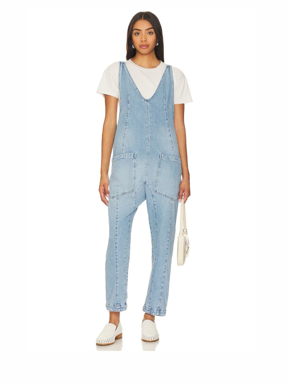 Free People High Roller Overalls